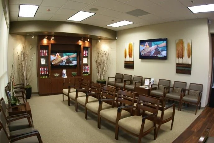 Reception and welcome area