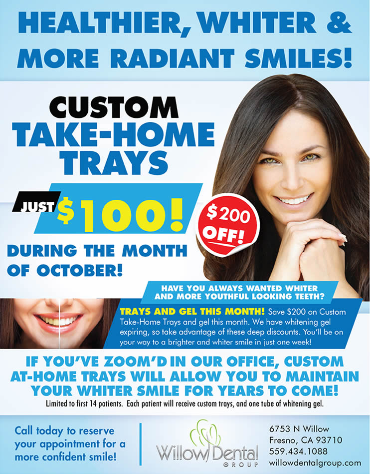 October Ad Take Home Trays