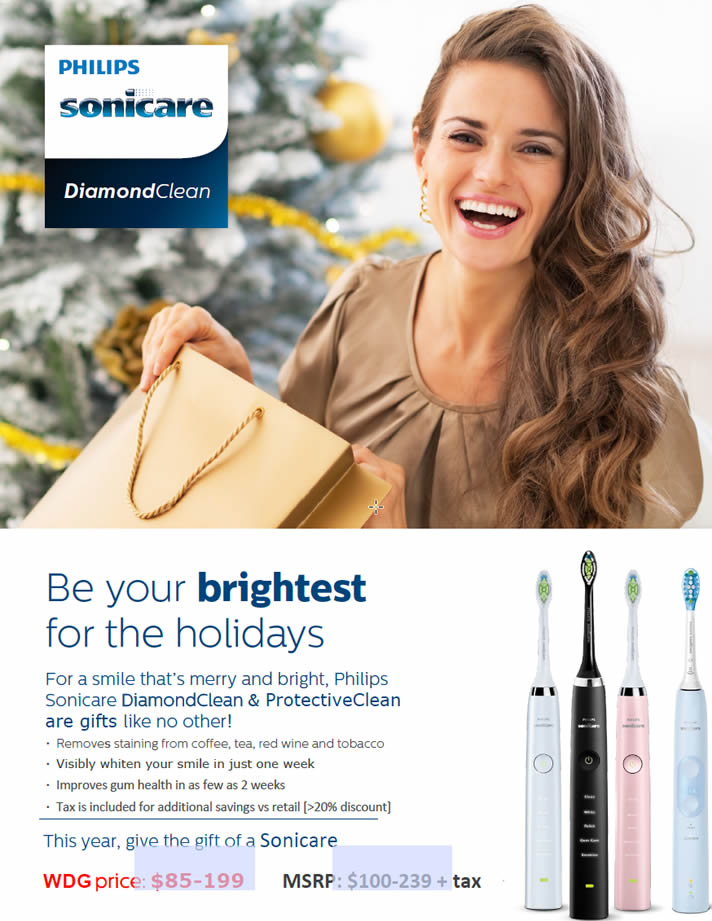 Specials Offer Sonic Toothbrush